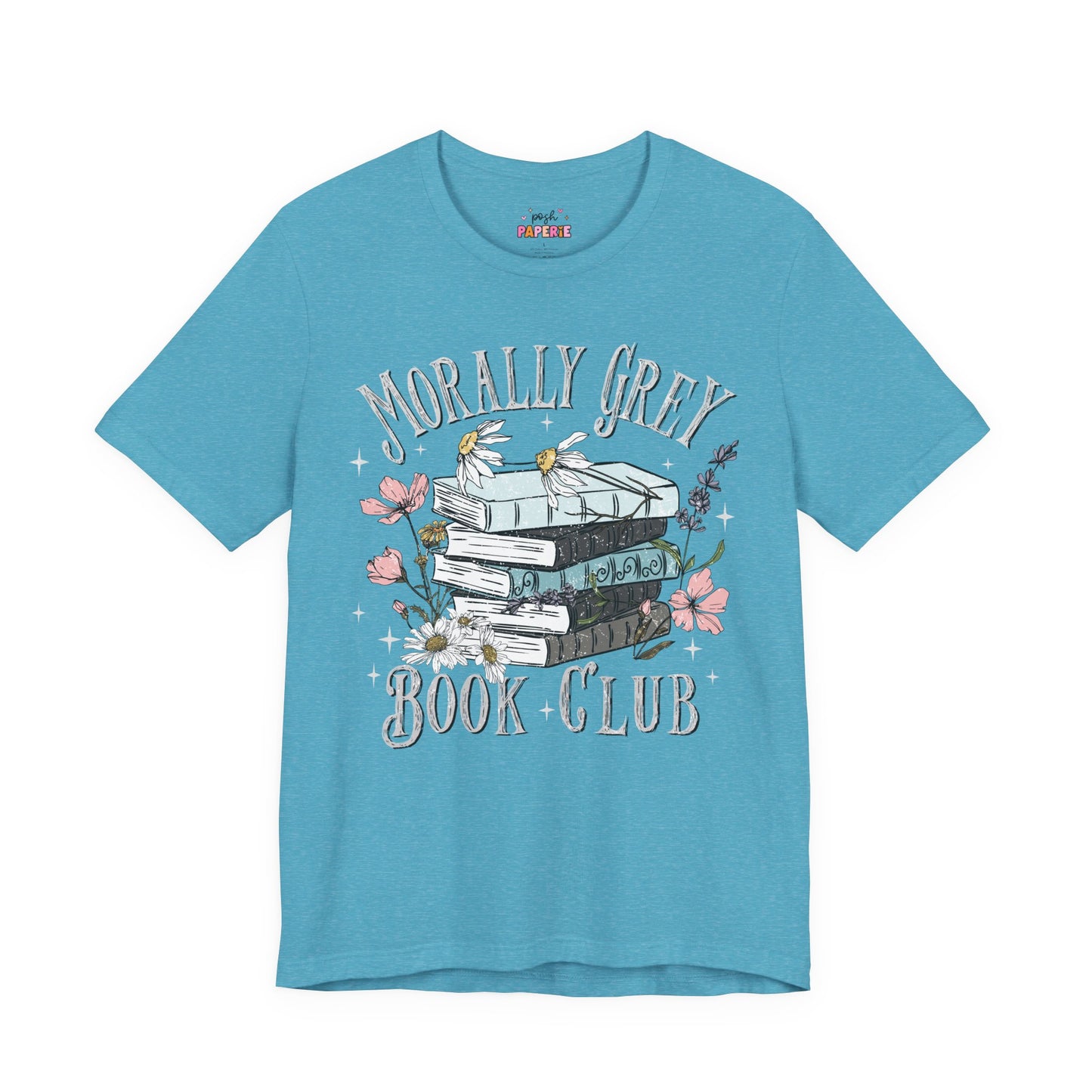 Morally Grey Book Club T-Shirt | Graphic Tee | Bookish Merch |