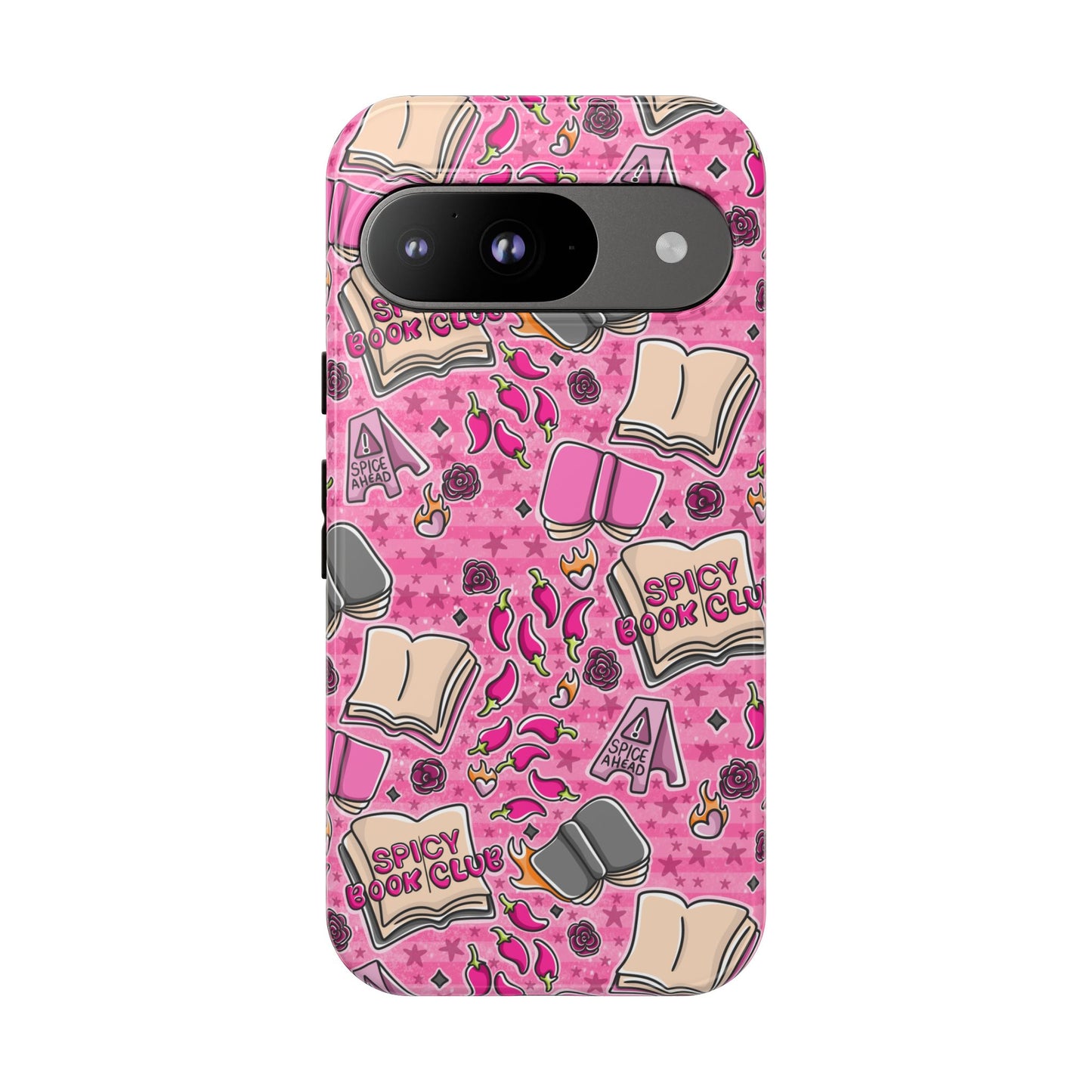 Spicy Book Club Tough Phone Case | Shockproof | Samsung Case | Google Case | Bookish