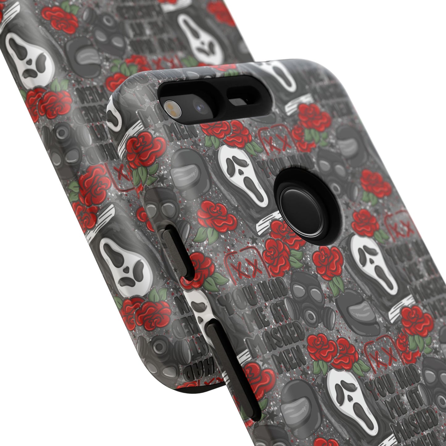 Masked Men Tough Phone Case | Shockproof | Samsung Case | Google Case | Bookish