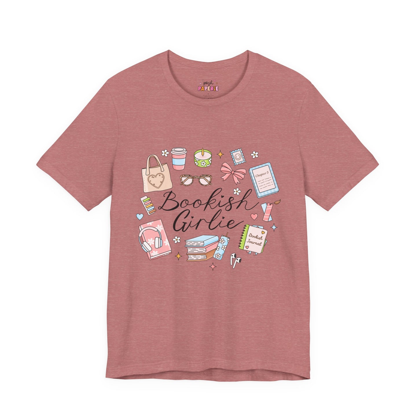 Bookish Girlie Shirt | Graphic Tee | Bookish Merch |