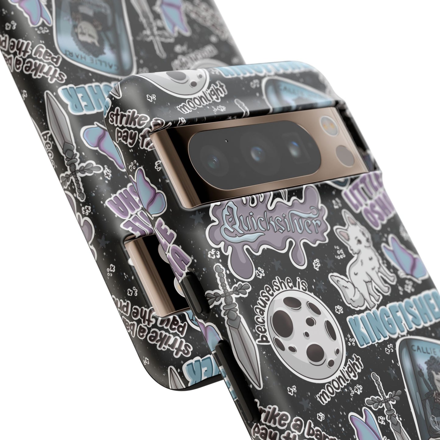 Quicksilver Tough Phone Case | Shockproof | Samsung Case | Google Case | Bookish