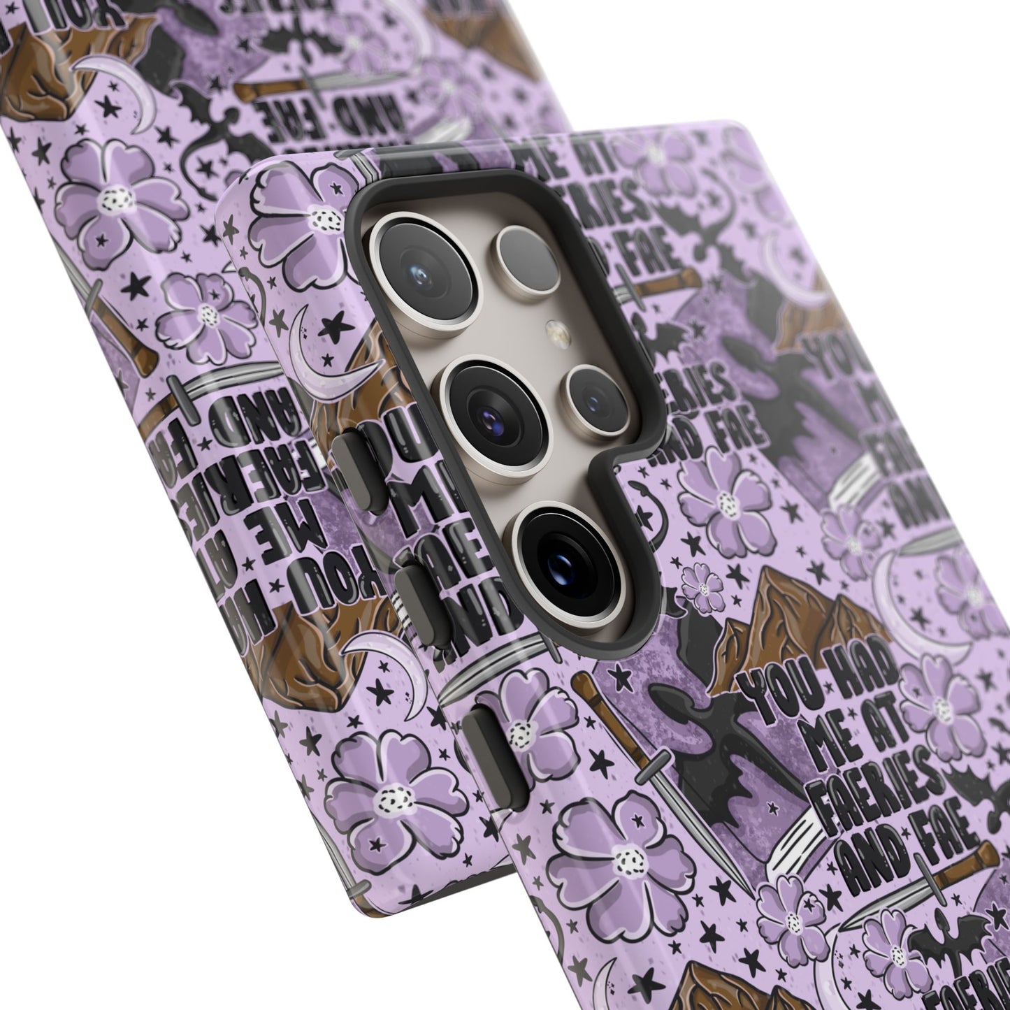 You Had Me At Faeries & Fae Tough Phone Case | Shockproof | Samsung Case | Google Case | Bookish