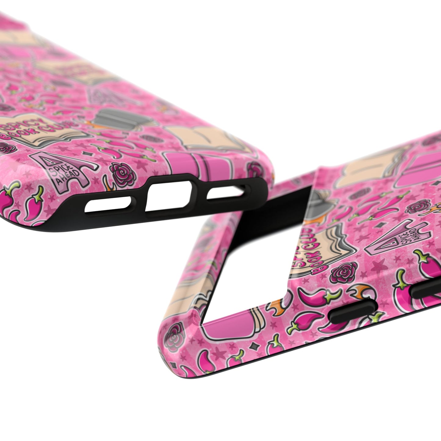 Spicy Book Club Tough Phone Case | Shockproof | Samsung Case | Google Case | Bookish