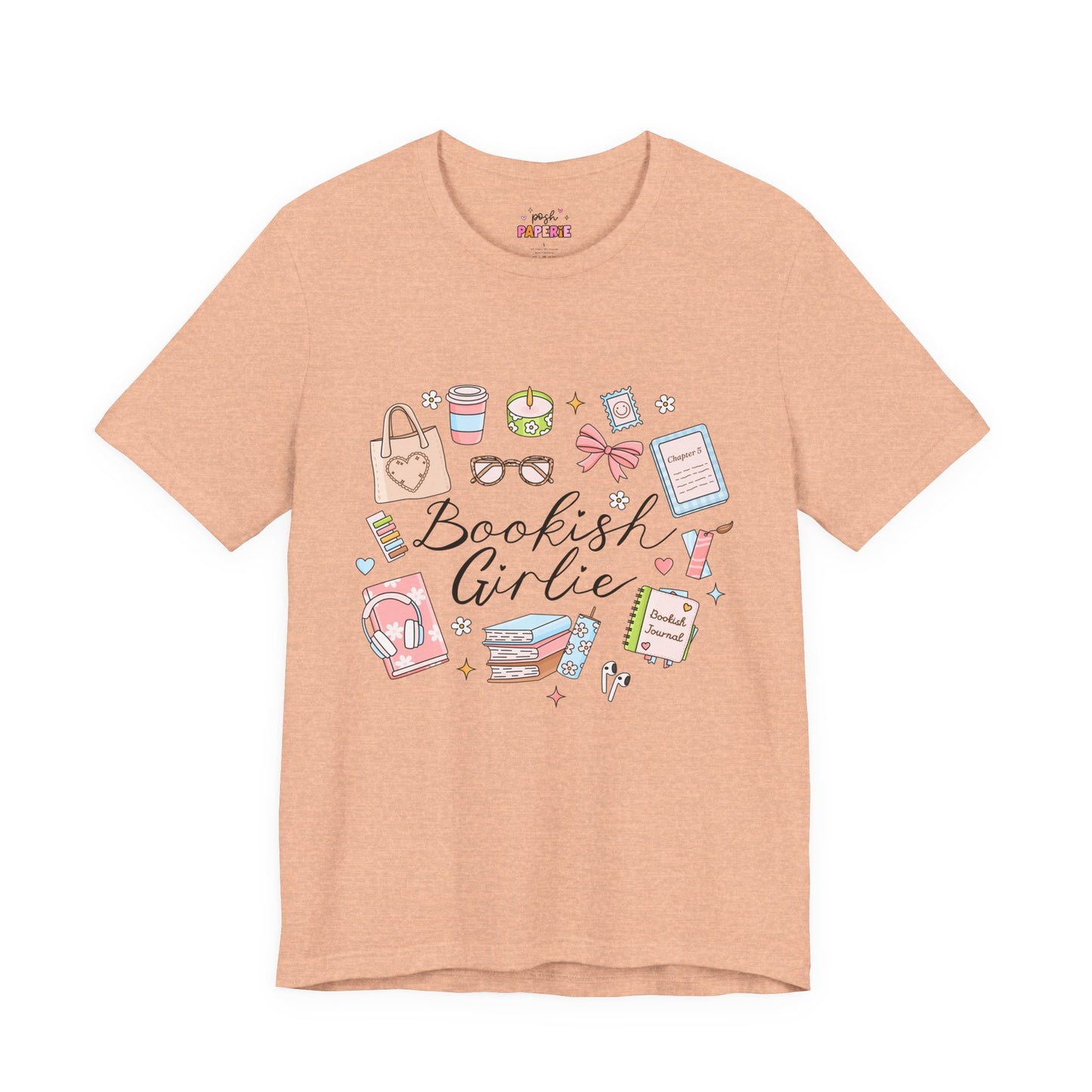 Bookish Girlie Shirt | Graphic Tee | Bookish Merch |