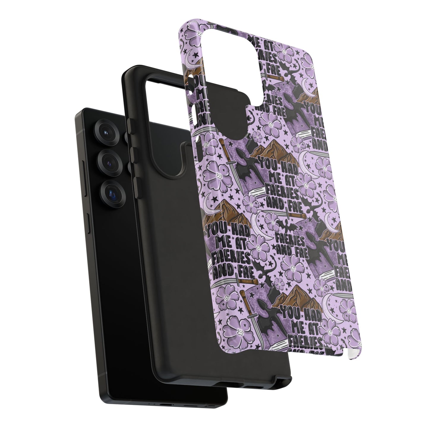You Had Me At Faeries & Fae Tough Phone Case | Shockproof | Samsung Case | Google Case | Bookish