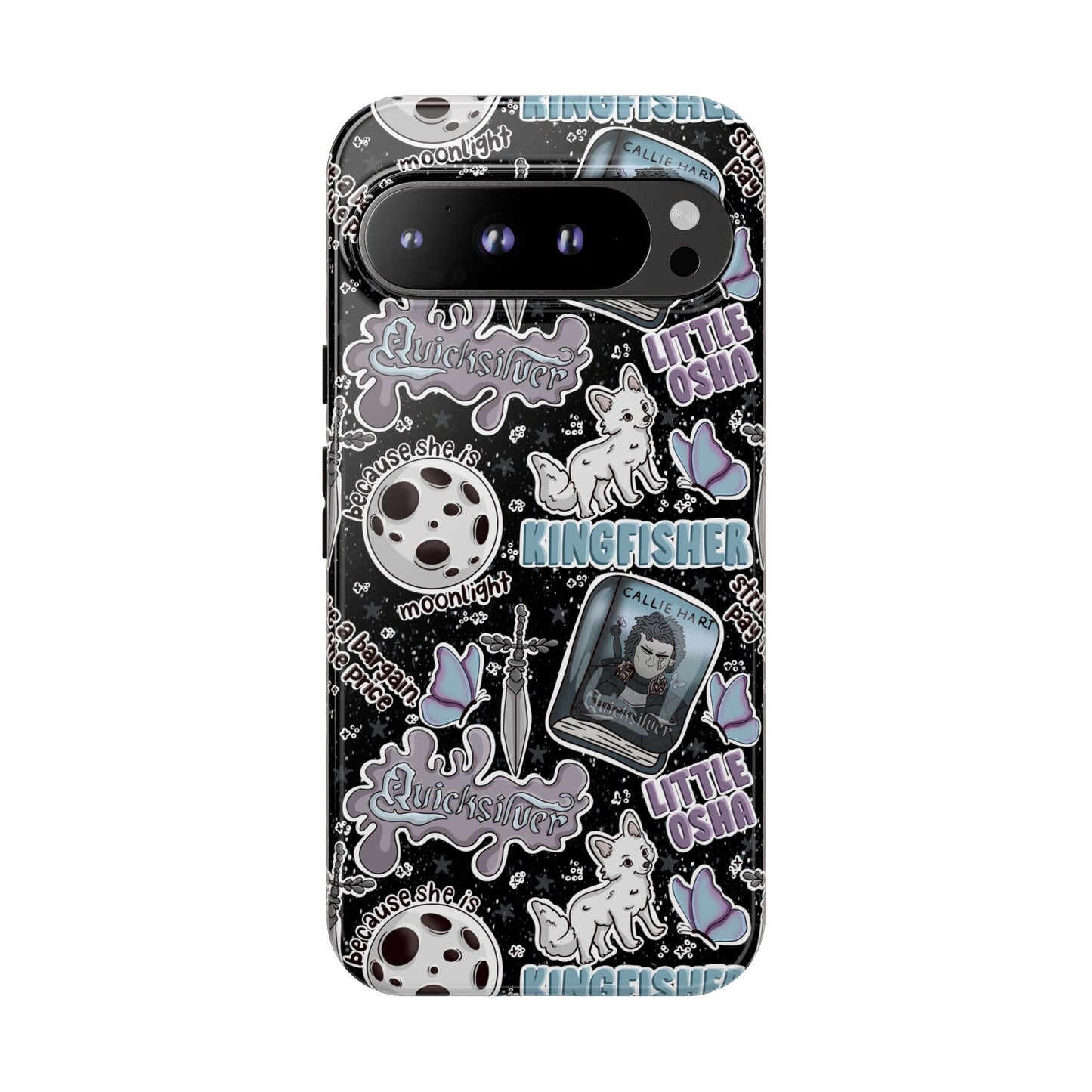 Quicksilver Tough Phone Case | Shockproof | Samsung Case | Google Case | Bookish