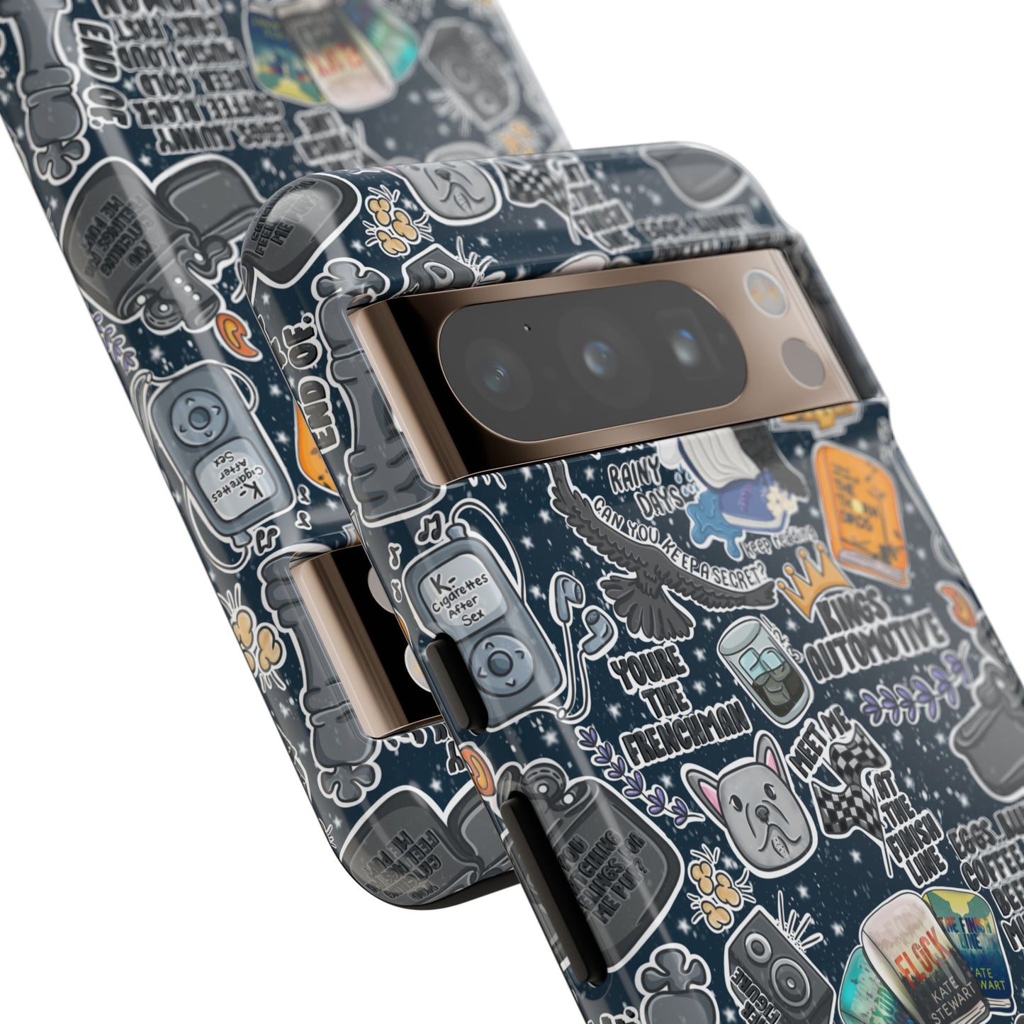 Triple Falls Tough Phone Case | Shockproof | Samsung Case | Google Case | Bookish