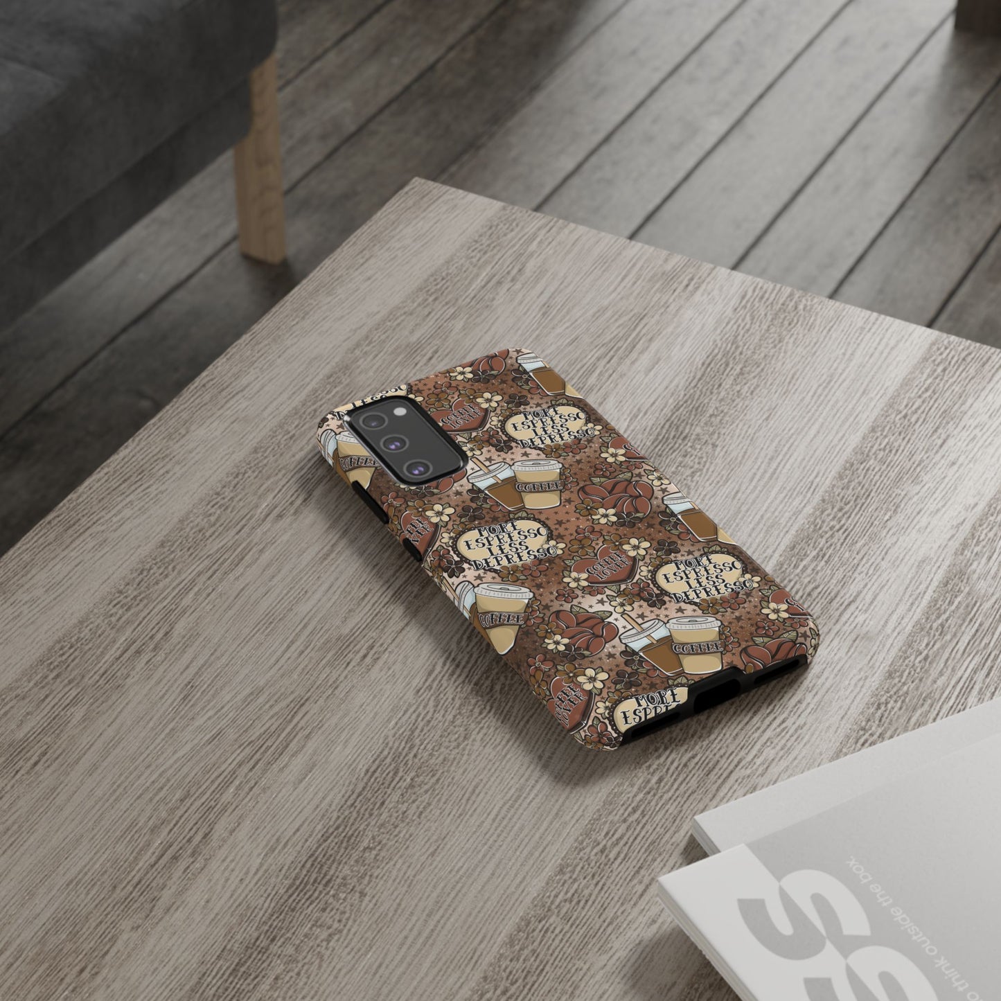 Coffee Lover Tough Phone Case | Shockproof | Samsung Case | Google Case | Iced Coffee