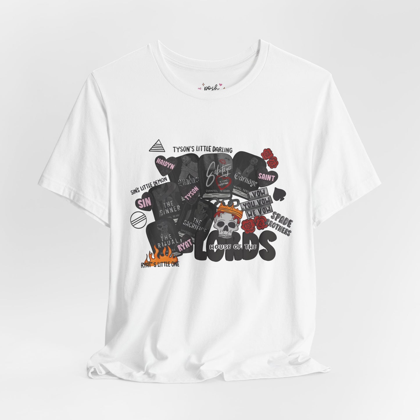 The LORDS Series T-Shirt | Graphic Tee | Bookish Merch |