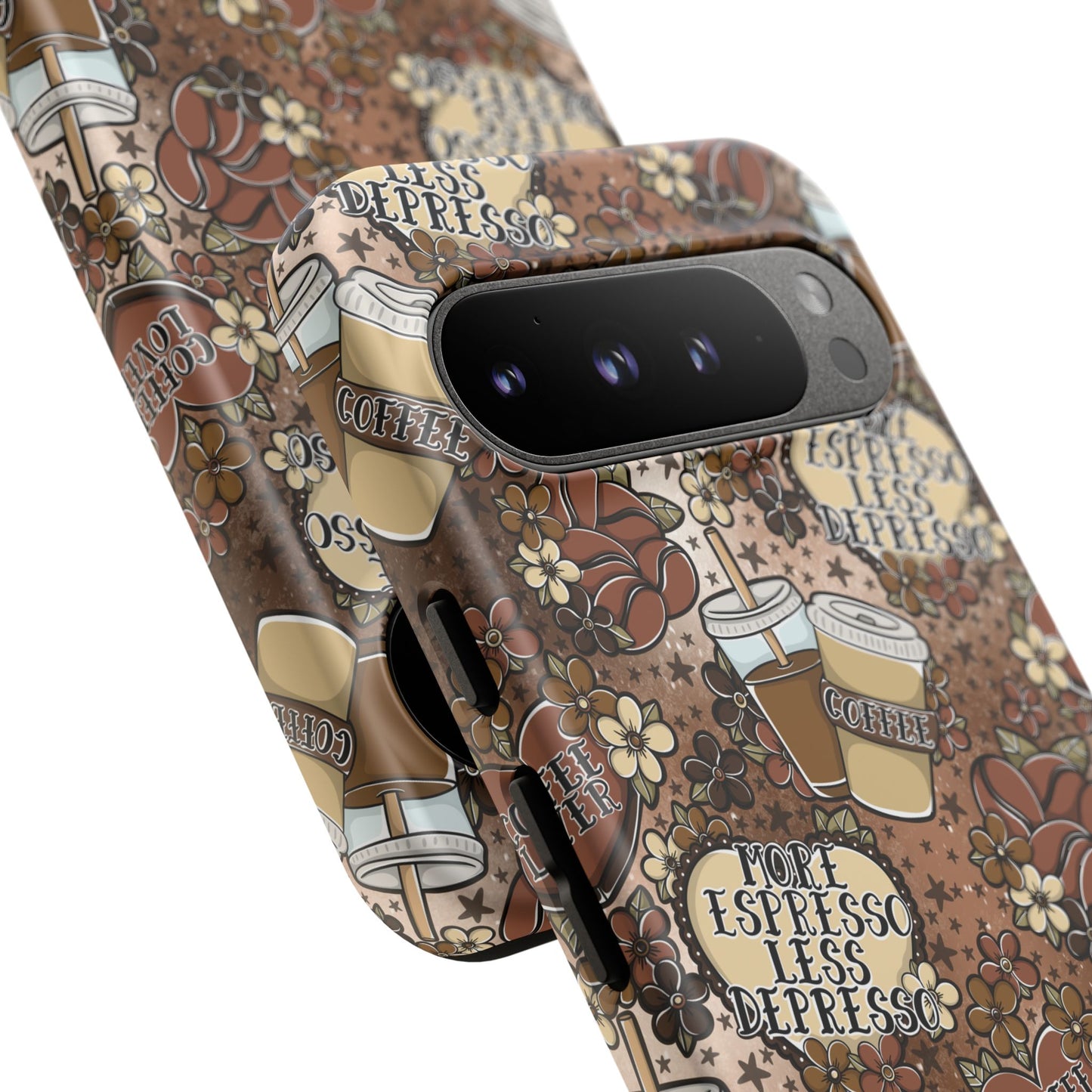 Coffee Lover Tough Phone Case | Shockproof | Samsung Case | Google Case | Iced Coffee