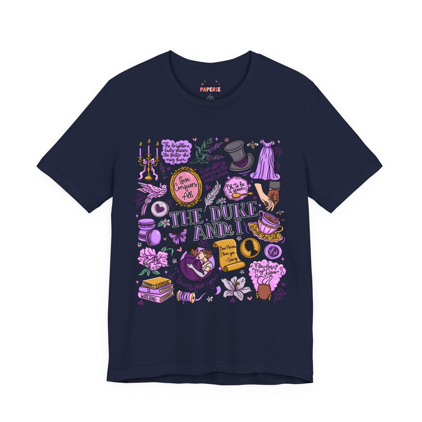 The Duke And I T-Shirt | Graphic Tee | Bookish Merch |
