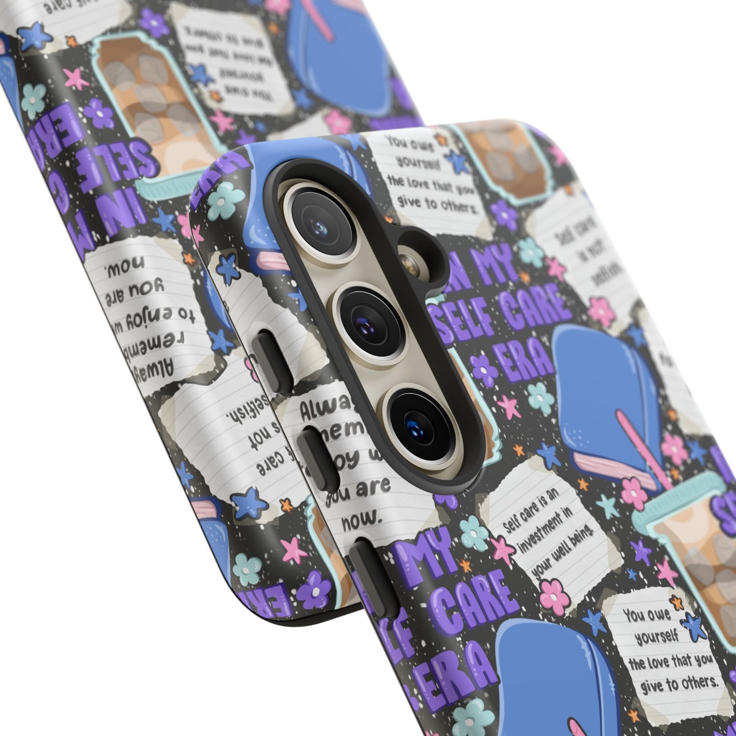 Self Care Tough Phone Case | Shockproof | Samsung Case | Google Case | Bookish