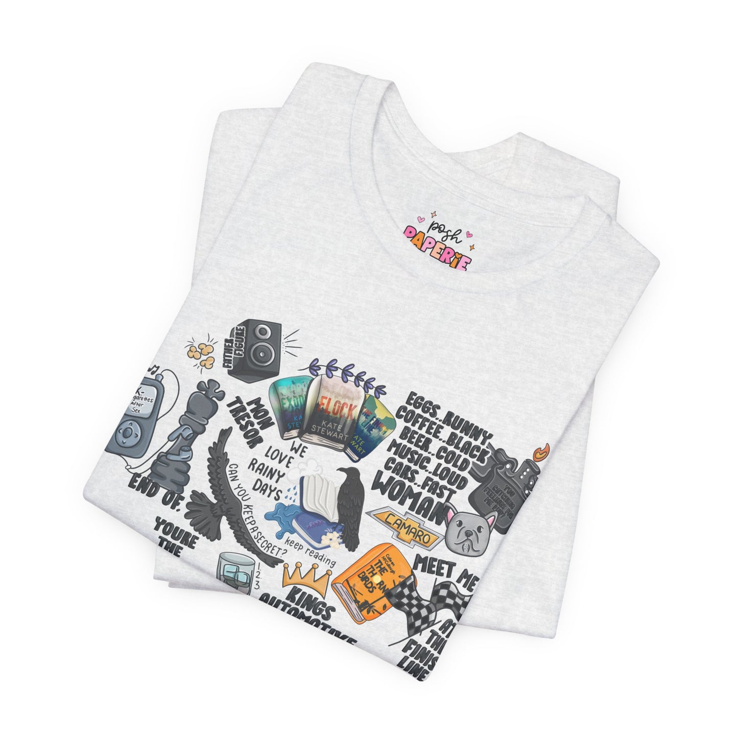 Triple Falls Shirt | Graphic Tee | Bookish Merch |