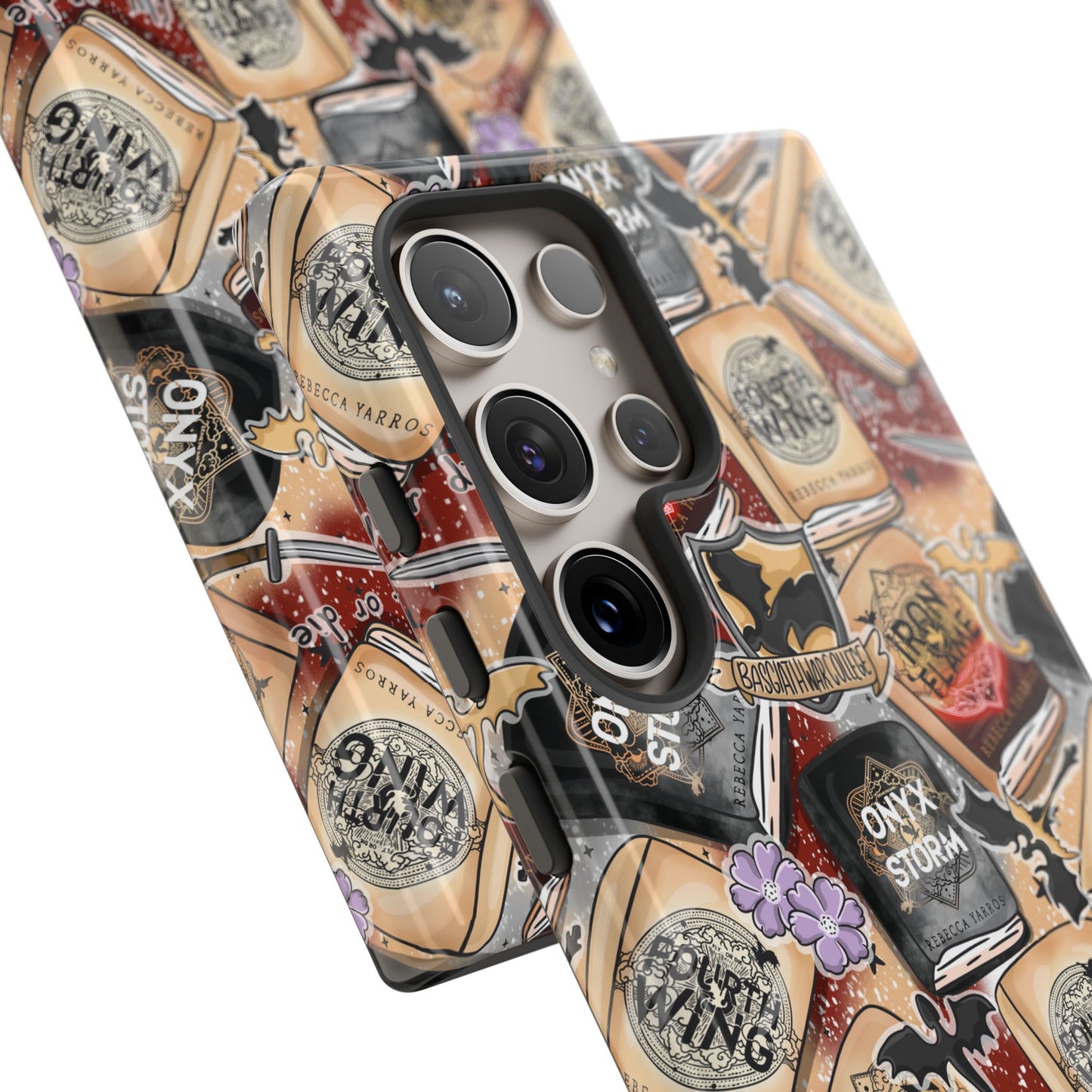 Fourth Wing Tough Phone Case | Shockproof | Samsung Case | Google Case | Bookish