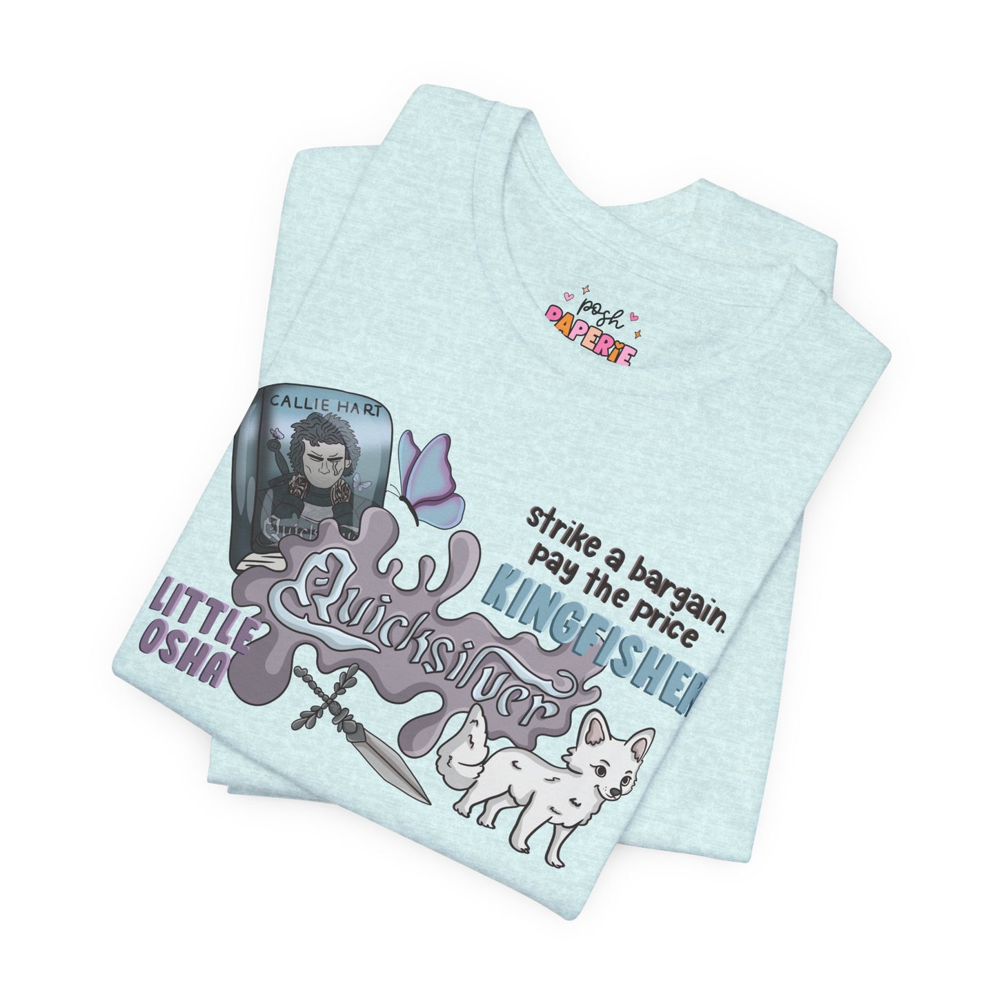 Quicksilver Shirt | Graphic Tee | Bookish Merch |