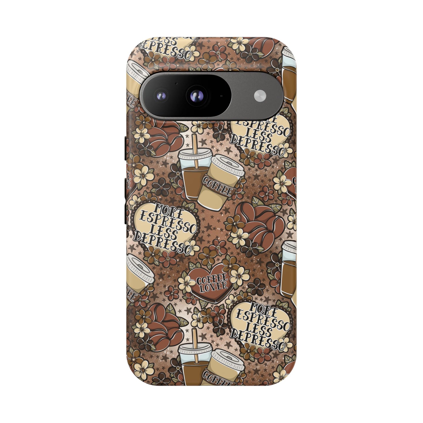Coffee Lover Tough Phone Case | Shockproof | Samsung Case | Google Case | Iced Coffee