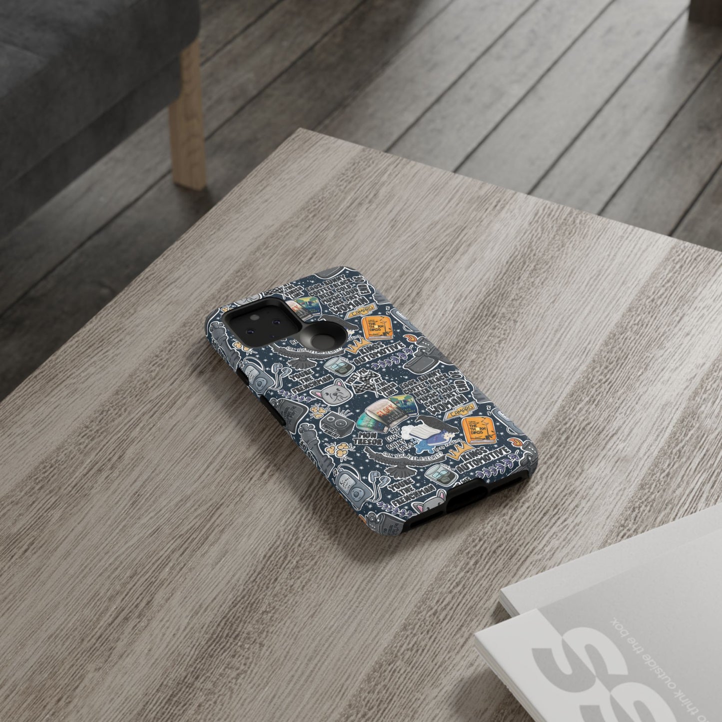 Triple Falls Tough Phone Case | Shockproof | Samsung Case | Google Case | Bookish
