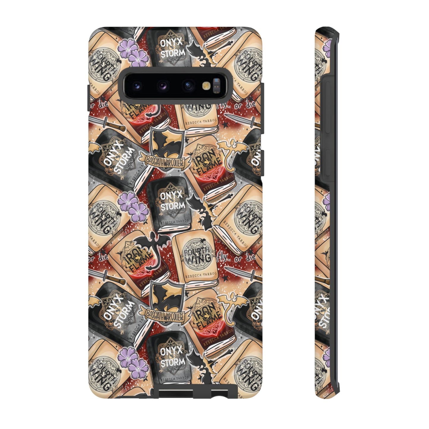 Fourth Wing Tough Phone Case | Shockproof | Samsung Case | Google Case | Bookish