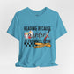 Reading Because Murder Is Frowned Upon Shirt | Graphic Tee | Bookish Merch |