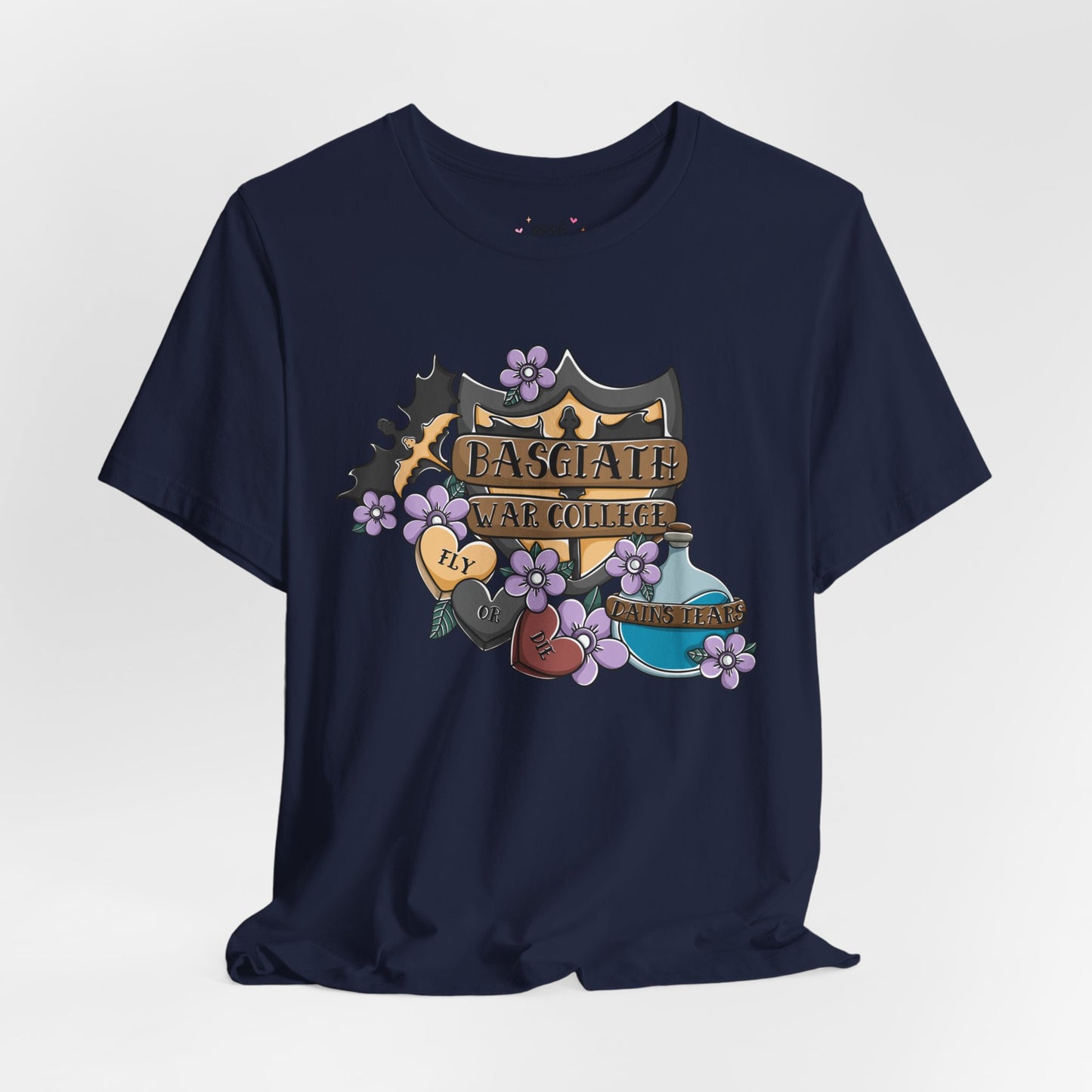 Basgiath War College Shirt | Graphic Tee | Bookish Merch |