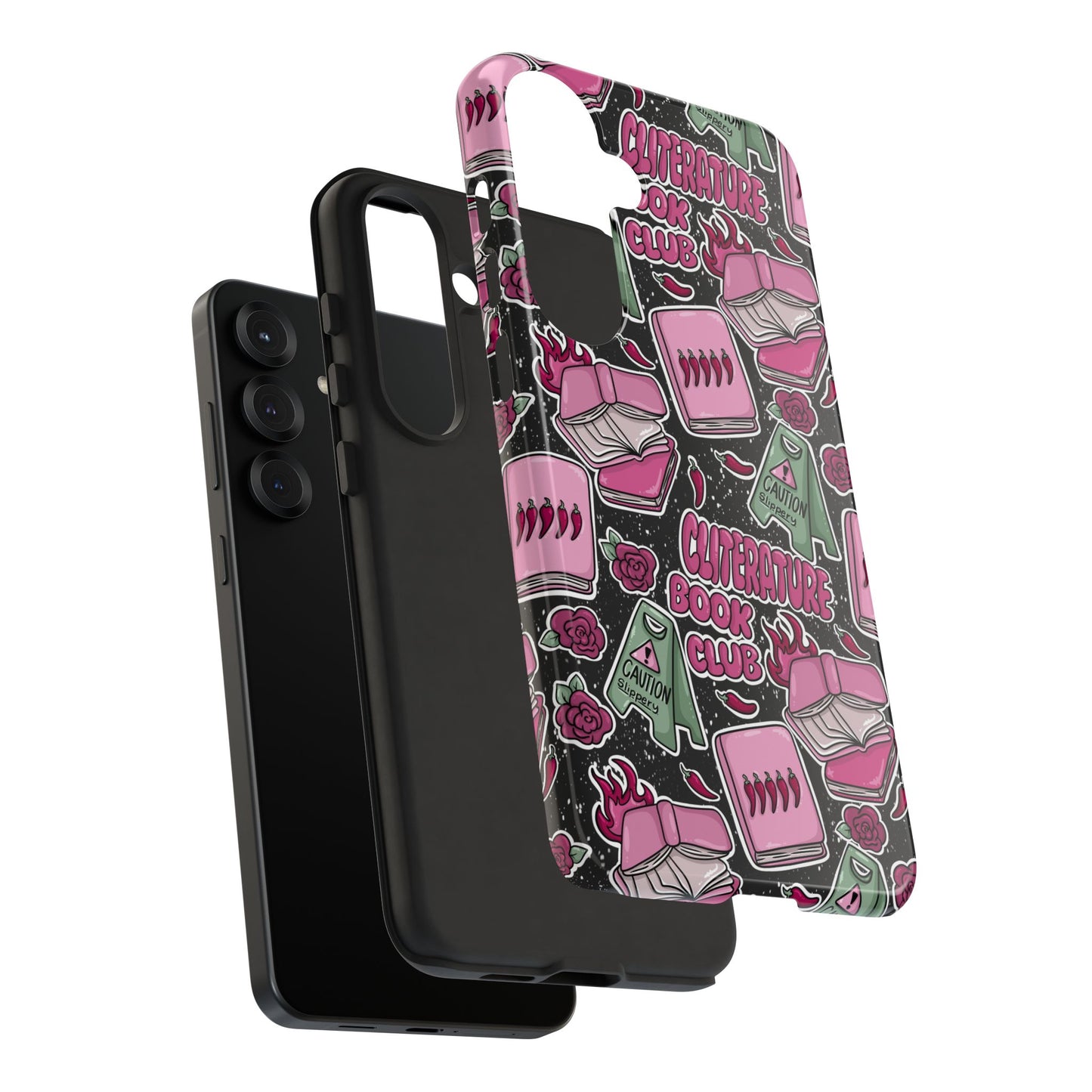 Cliterature Book Club Tough Phone Case | Shockproof | Samsung Case | Google Case | Bookish