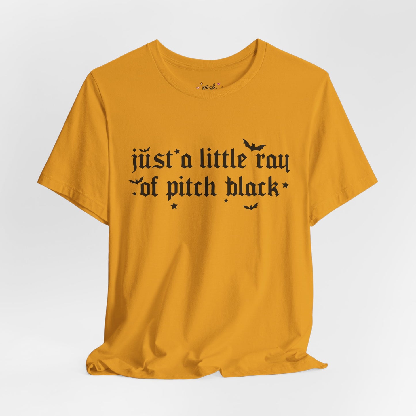 Just A Ray Of Pitch Black Shirt | Graphic Tee | Bookish Merch |