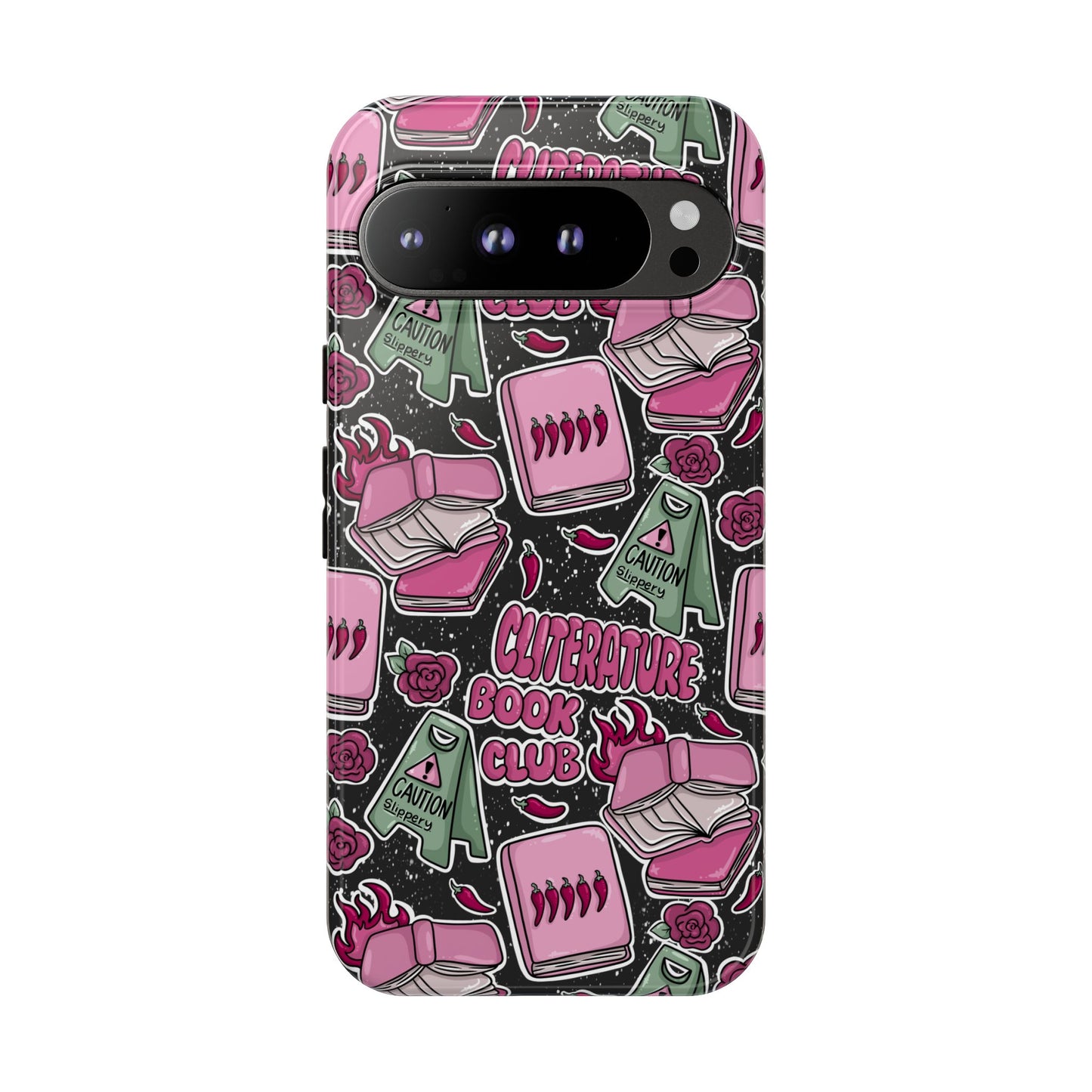 Cliterature Book Club Tough Phone Case | Shockproof | Samsung Case | Google Case | Bookish