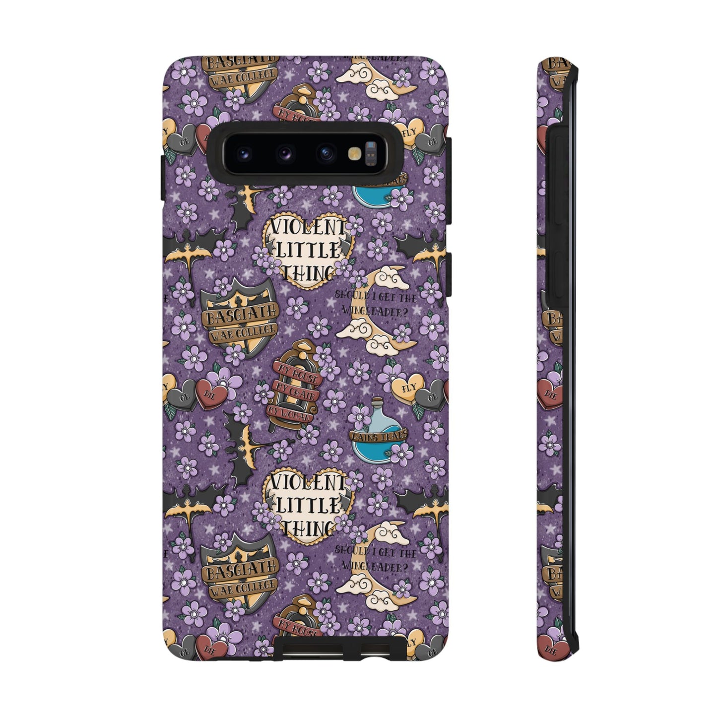 Violent Little Thing Tough Phone Case | Shockproof | Samsung Case | Google Case | Bookish