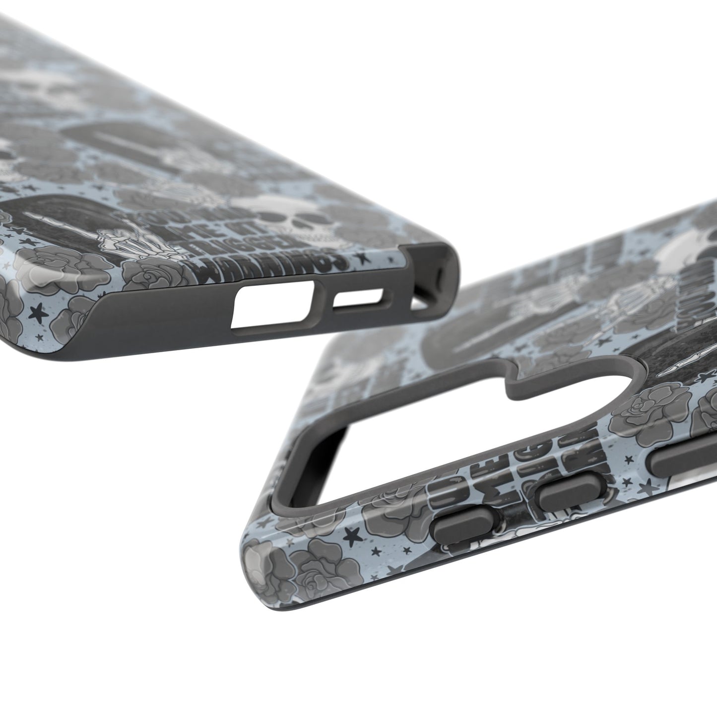 Trigger Warning Tough Phone Case | Shockproof | Samsung Case | Google Case | Bookish
