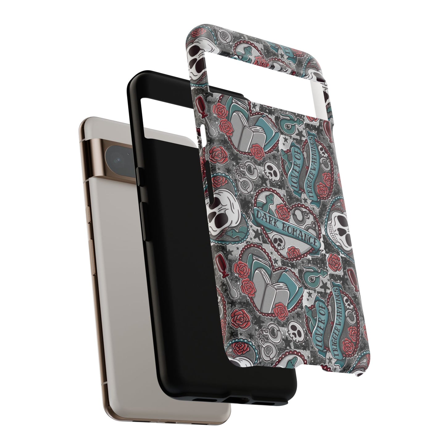 Dark Romance Tough Phone Case | Shockproof | Samsung Case | Google Case | Bookish