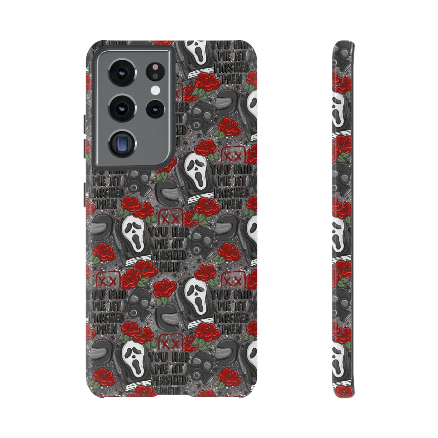 Masked Men Tough Phone Case | Shockproof | Samsung Case | Google Case | Bookish