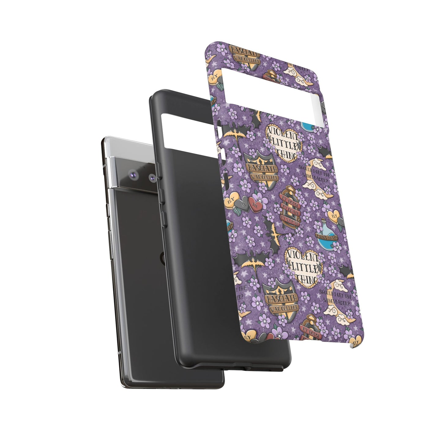 Violent Little Thing Tough Phone Case | Shockproof | Samsung Case | Google Case | Bookish