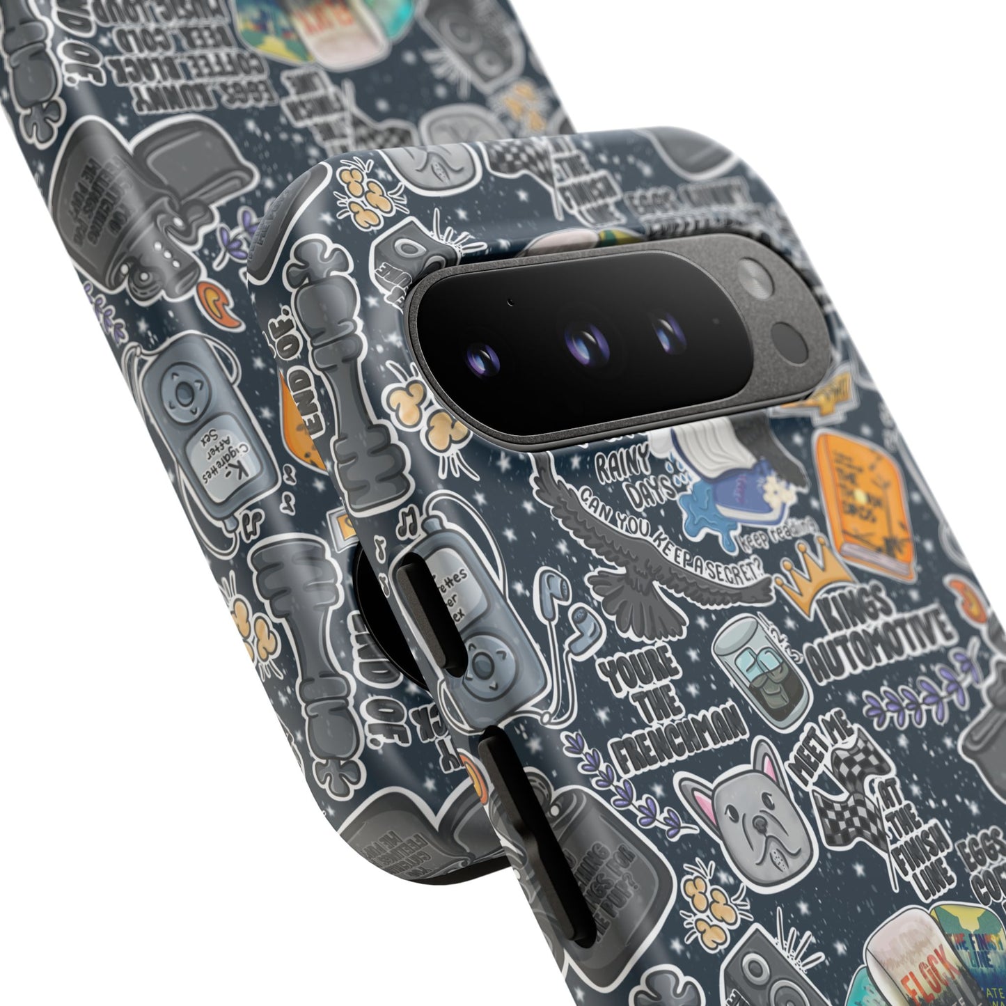 Triple Falls Tough Phone Case | Shockproof | Samsung Case | Google Case | Bookish