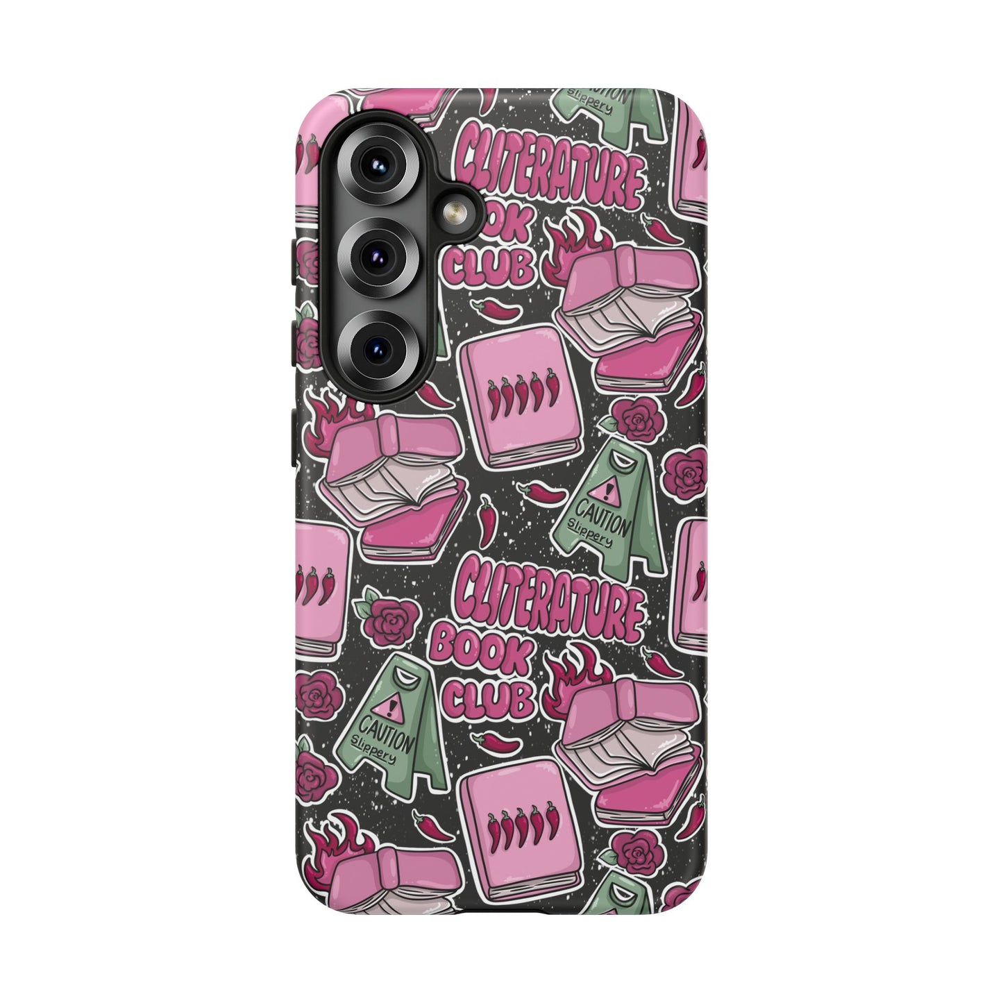 Cliterature Book Club Tough Phone Case | Shockproof | Samsung Case | Google Case | Bookish