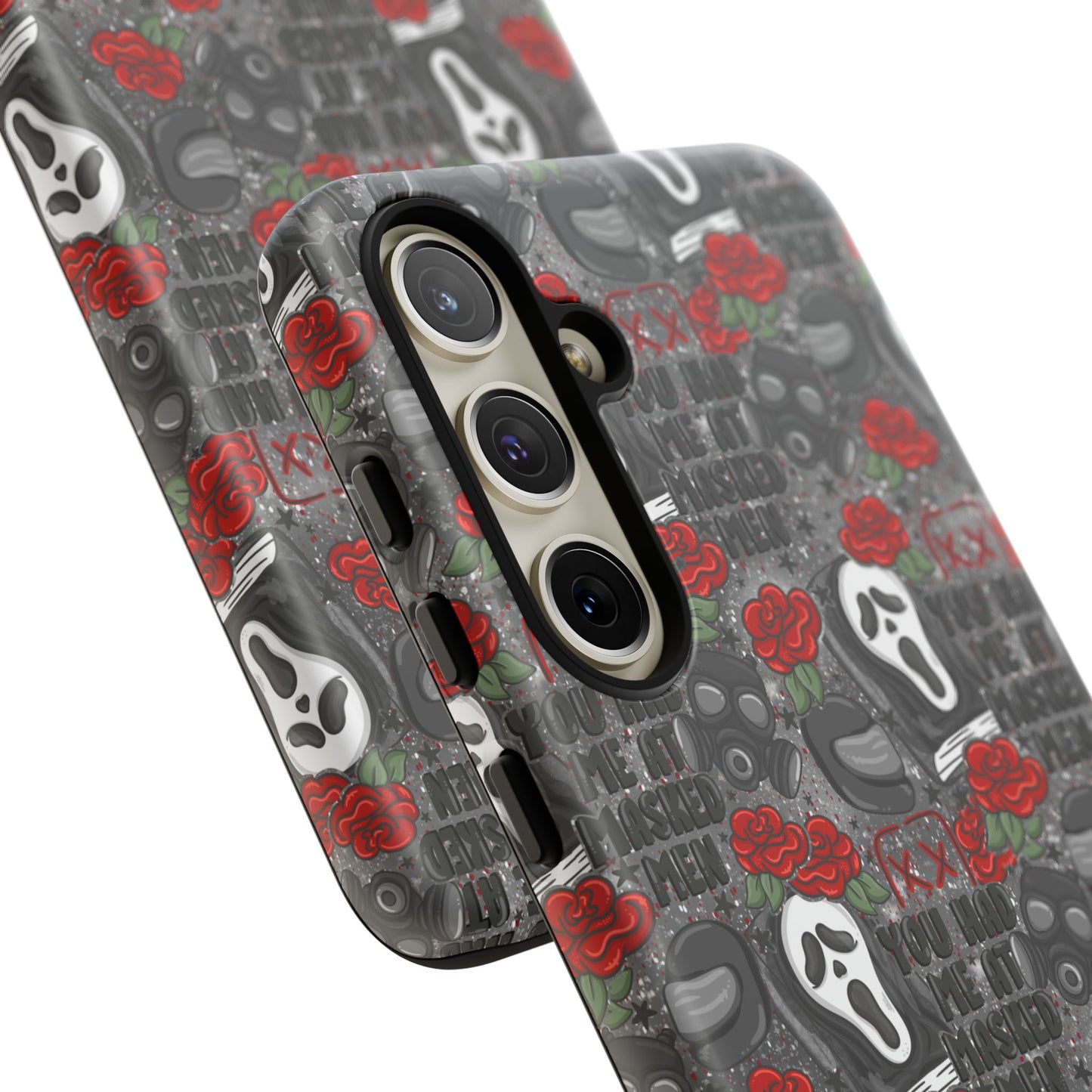 Masked Men Tough Phone Case | Shockproof | Samsung Case | Google Case | Bookish