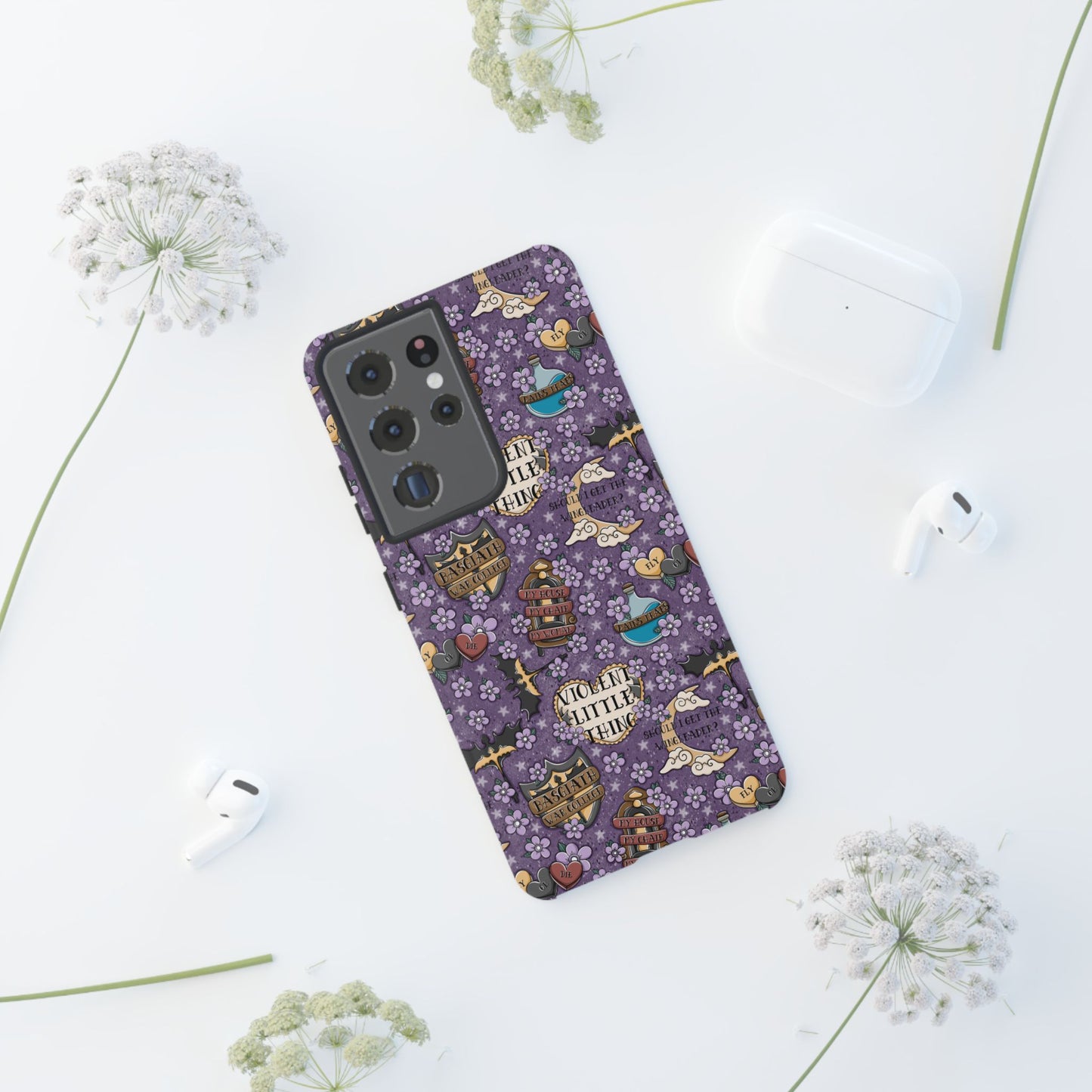 Violent Little Thing Tough Phone Case | Shockproof | Samsung Case | Google Case | Bookish