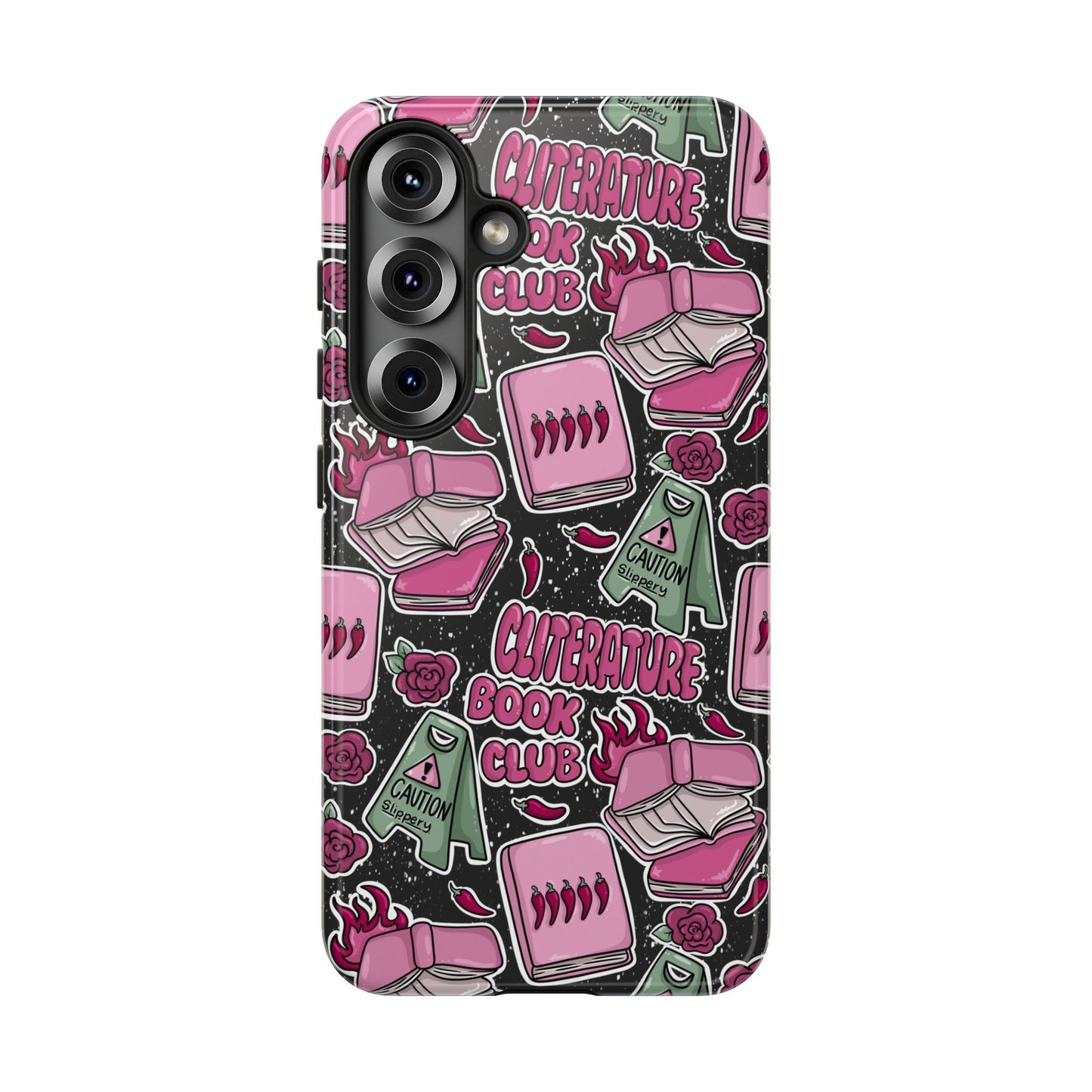Cliterature Book Club Tough Phone Case | Shockproof | Samsung Case | Google Case | Bookish