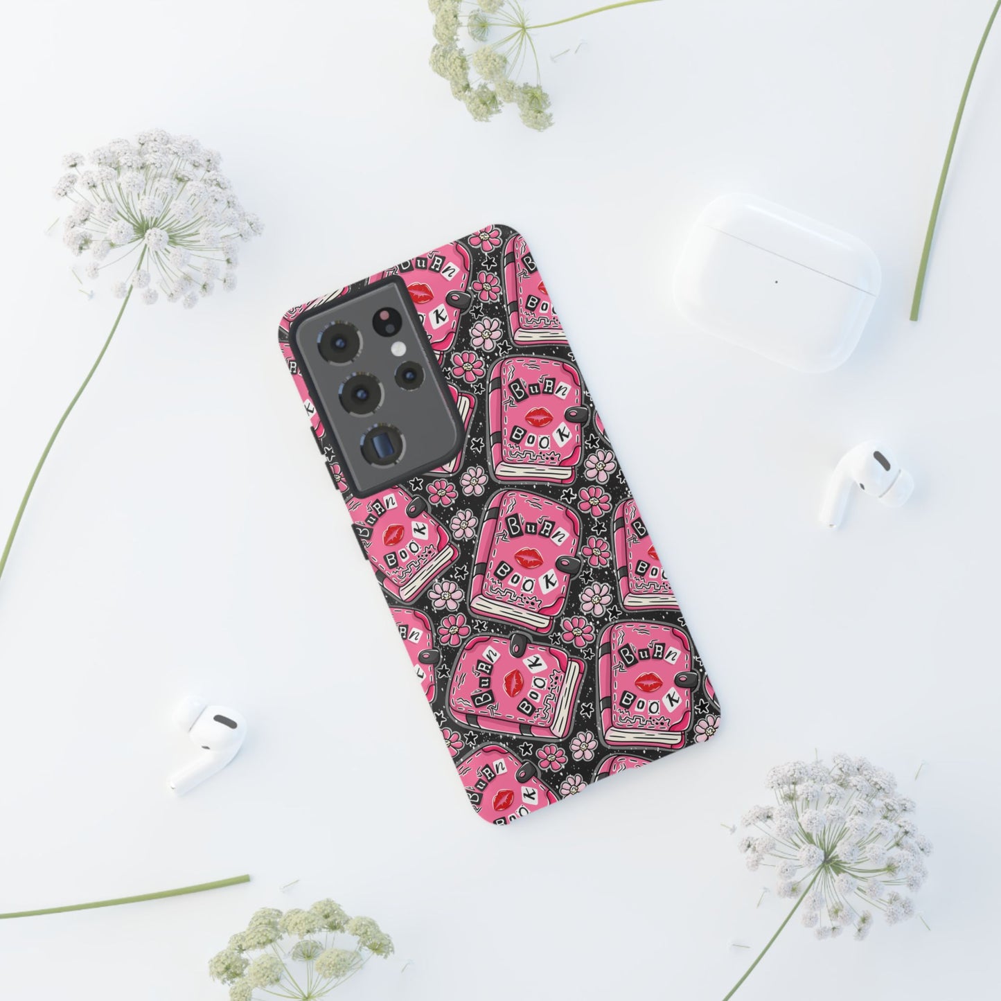 Burn Book Tough Phone Case | Shockproof | Samsung Case | Google Case | Bookish
