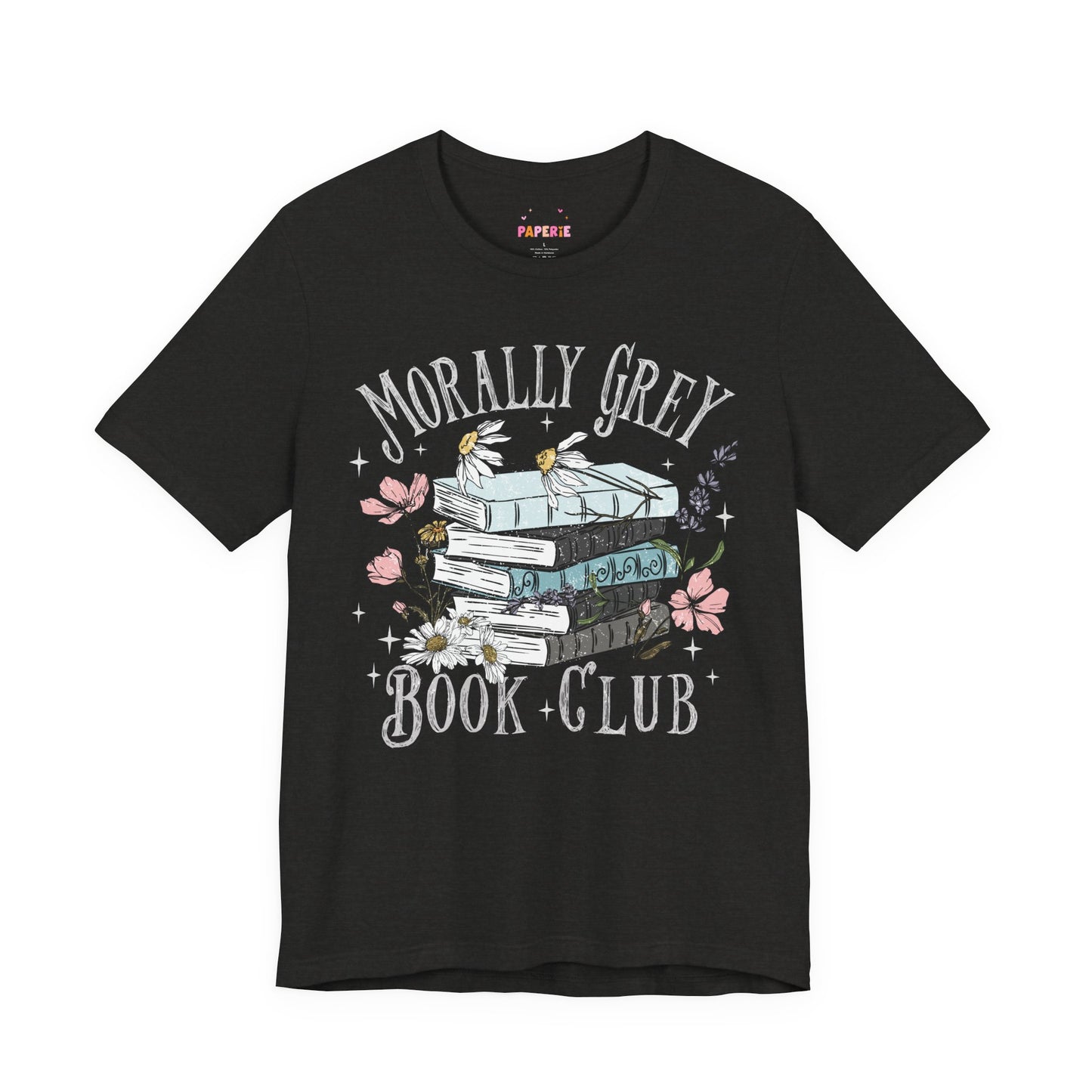 Morally Grey Book Club T-Shirt | Graphic Tee | Bookish Merch |