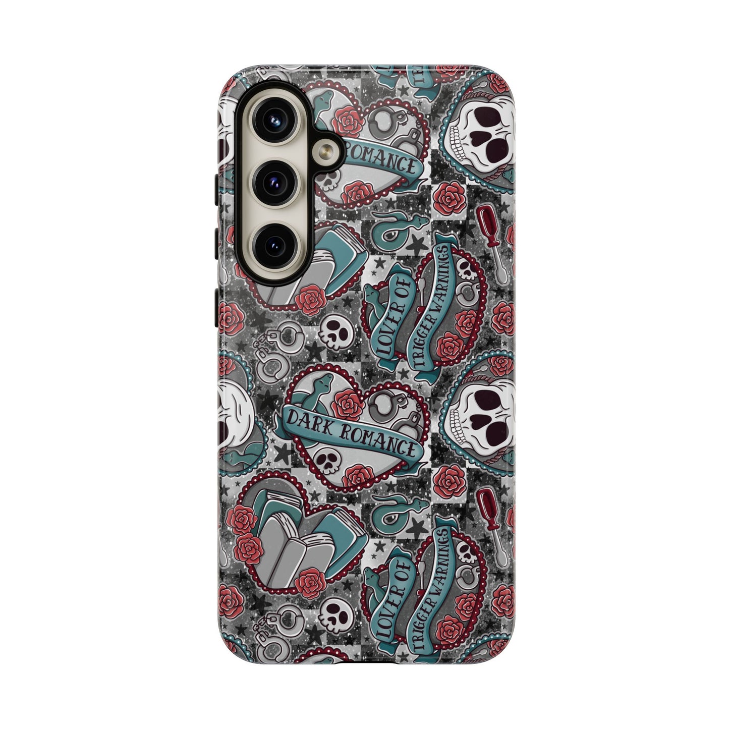 Dark Romance Tough Phone Case | Shockproof | Samsung Case | Google Case | Bookish