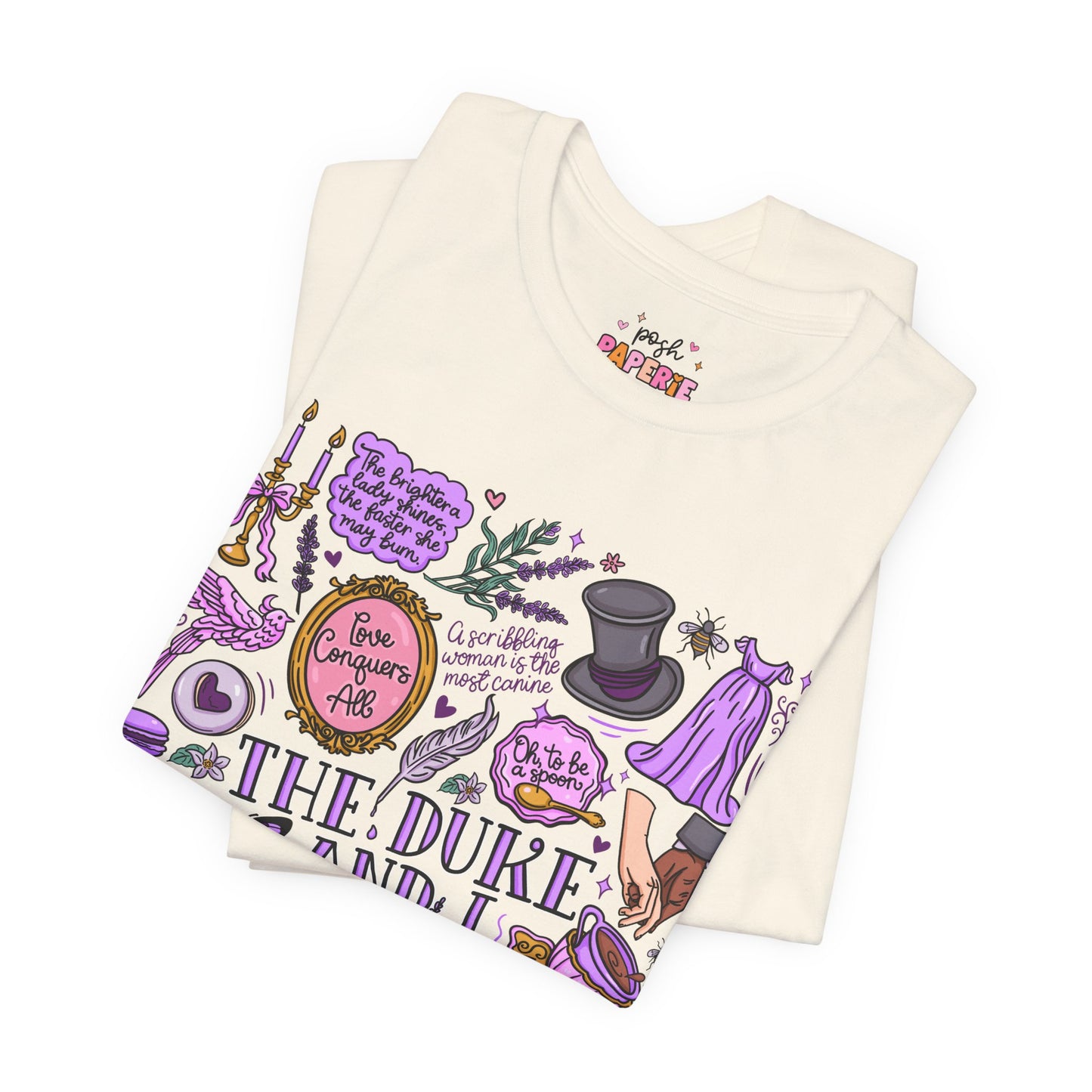 The Duke And I T-Shirt | Graphic Tee | Bookish Merch |
