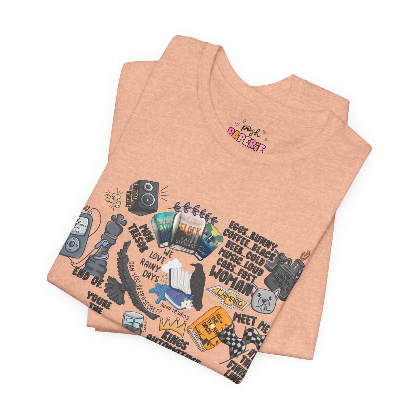 Triple Falls Shirt | Graphic Tee | Bookish Merch |