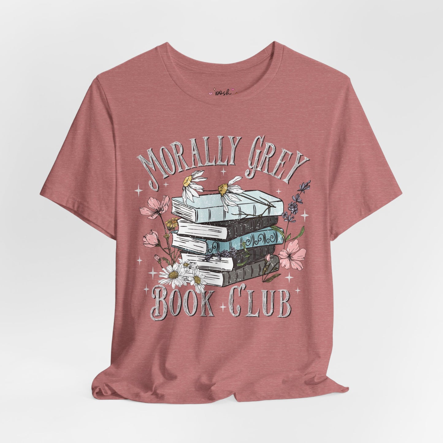 Morally Grey Book Club T-Shirt | Graphic Tee | Bookish Merch |