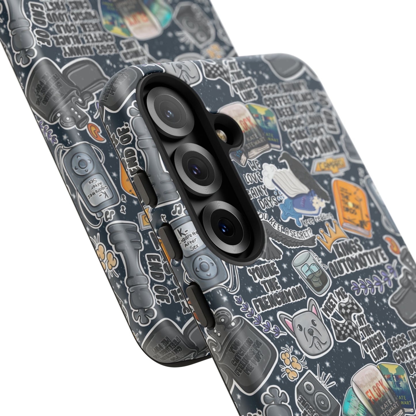 Triple Falls Tough Phone Case | Shockproof | Samsung Case | Google Case | Bookish