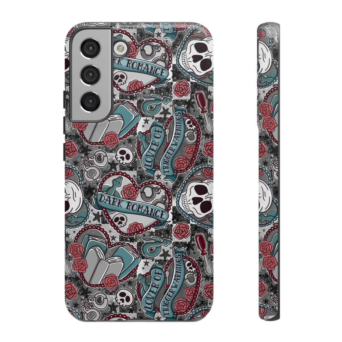 Dark Romance Tough Phone Case | Shockproof | Samsung Case | Google Case | Bookish