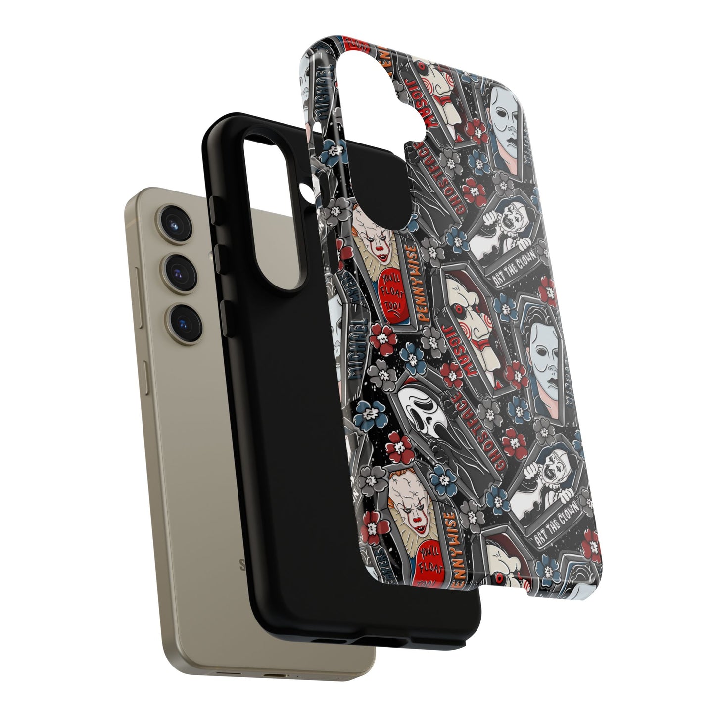 Serial Killers Tough Phone Case | Shockproof | Samsung Case | Google Case | Bookish