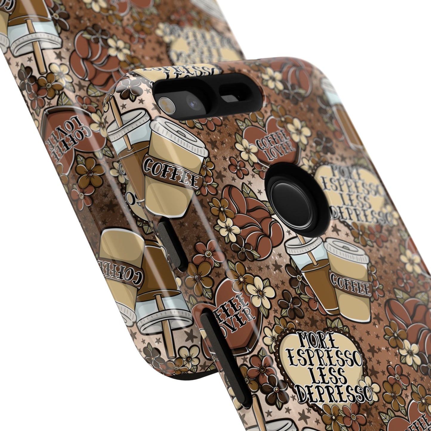 Coffee Lover Tough Phone Case | Shockproof | Samsung Case | Google Case | Iced Coffee
