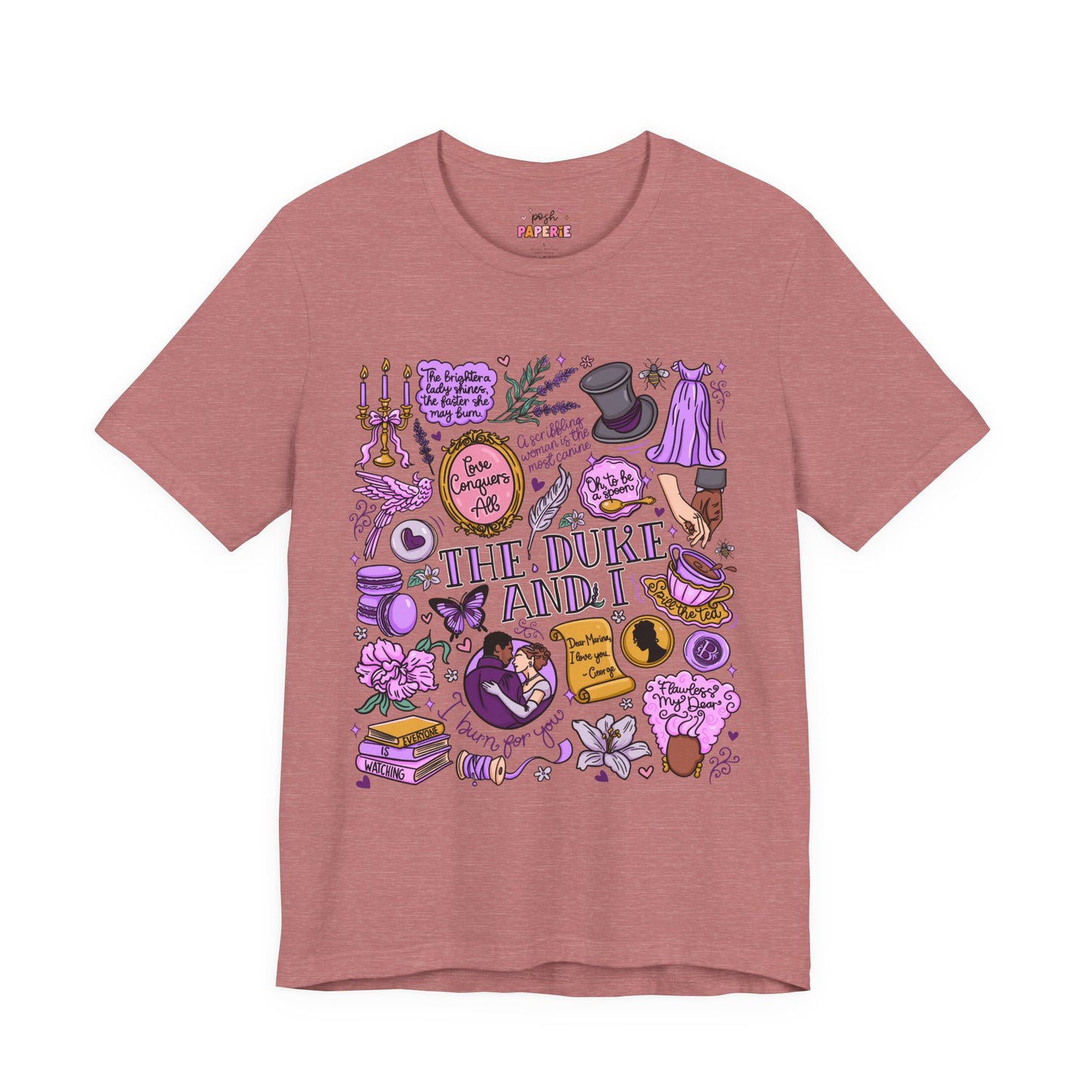 The Duke And I T-Shirt | Graphic Tee | Bookish Merch |