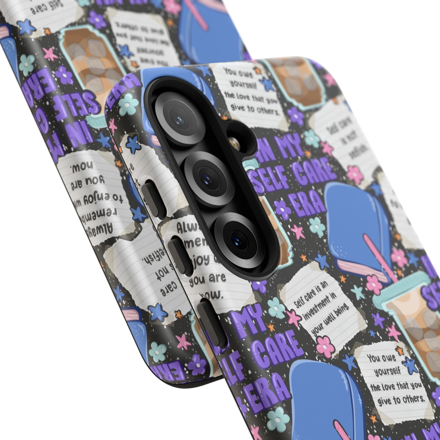 Self Care Tough Phone Case | Shockproof | Samsung Case | Google Case | Bookish