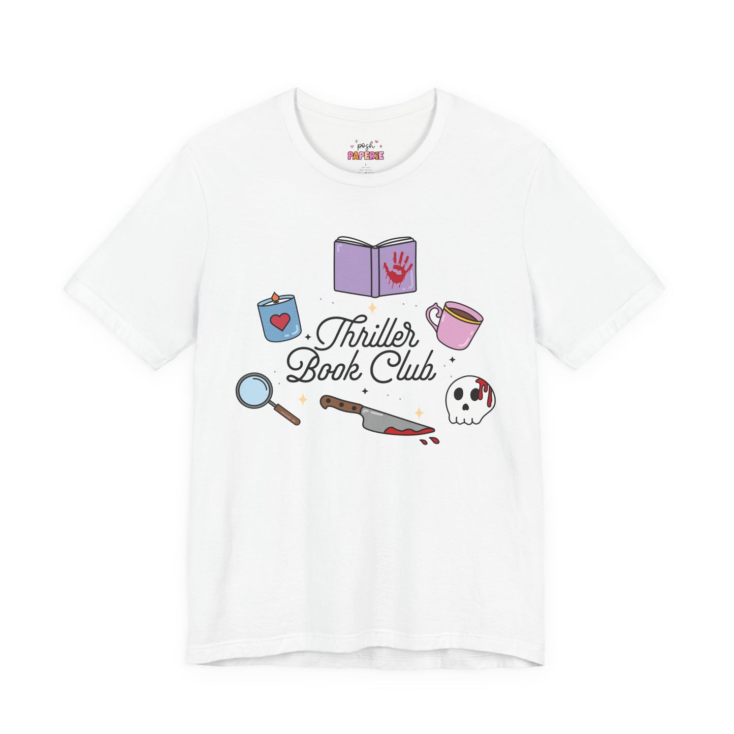 Thriller Book Club Shirt | Graphic Tee | Bookish Merch |